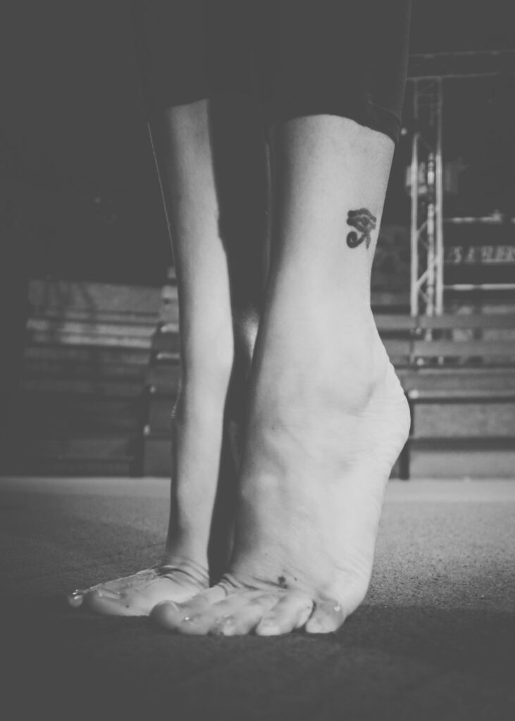 Small Black Ankle Symbol